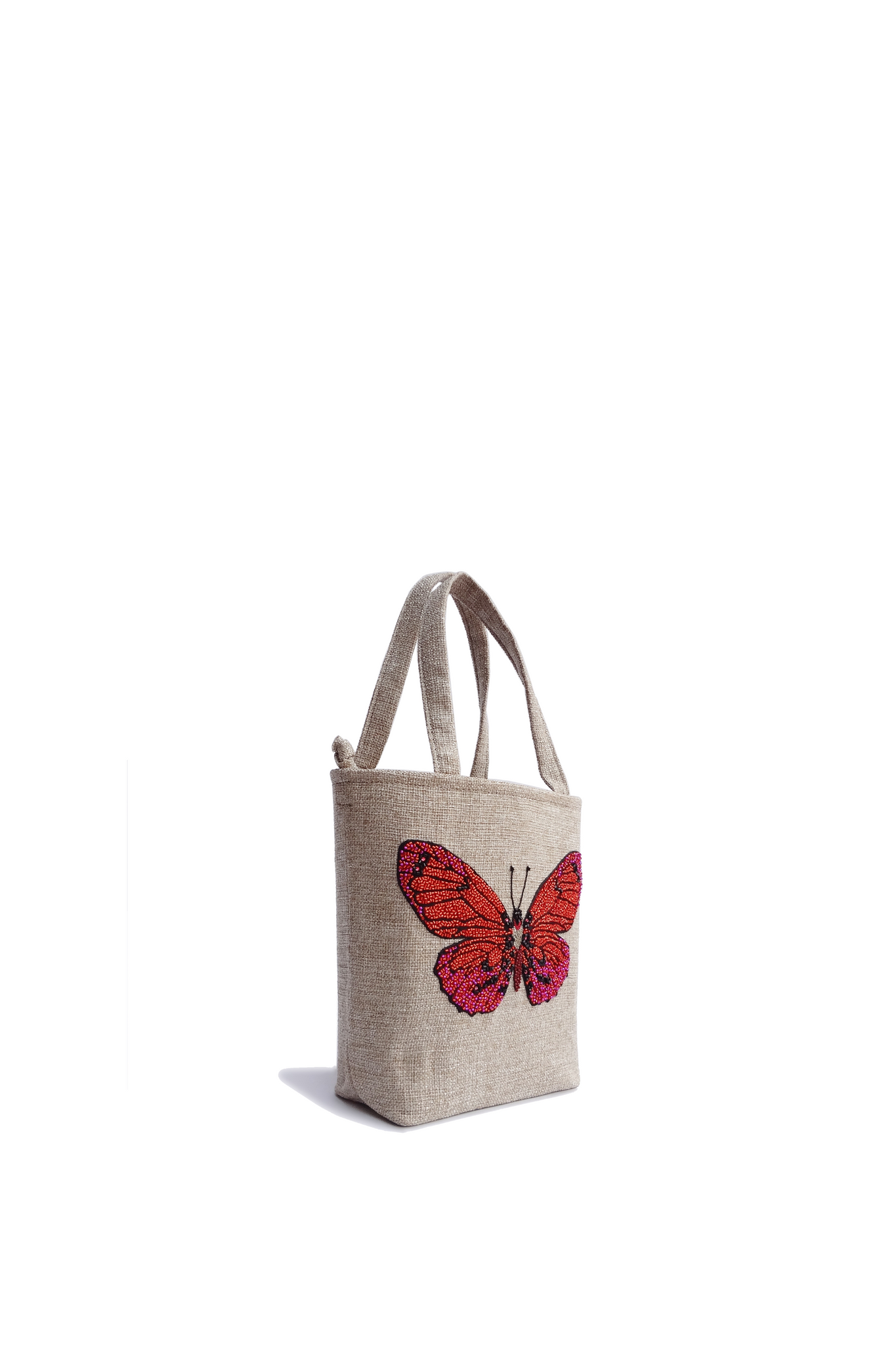 Red Butterfly - Mini Tote Bag