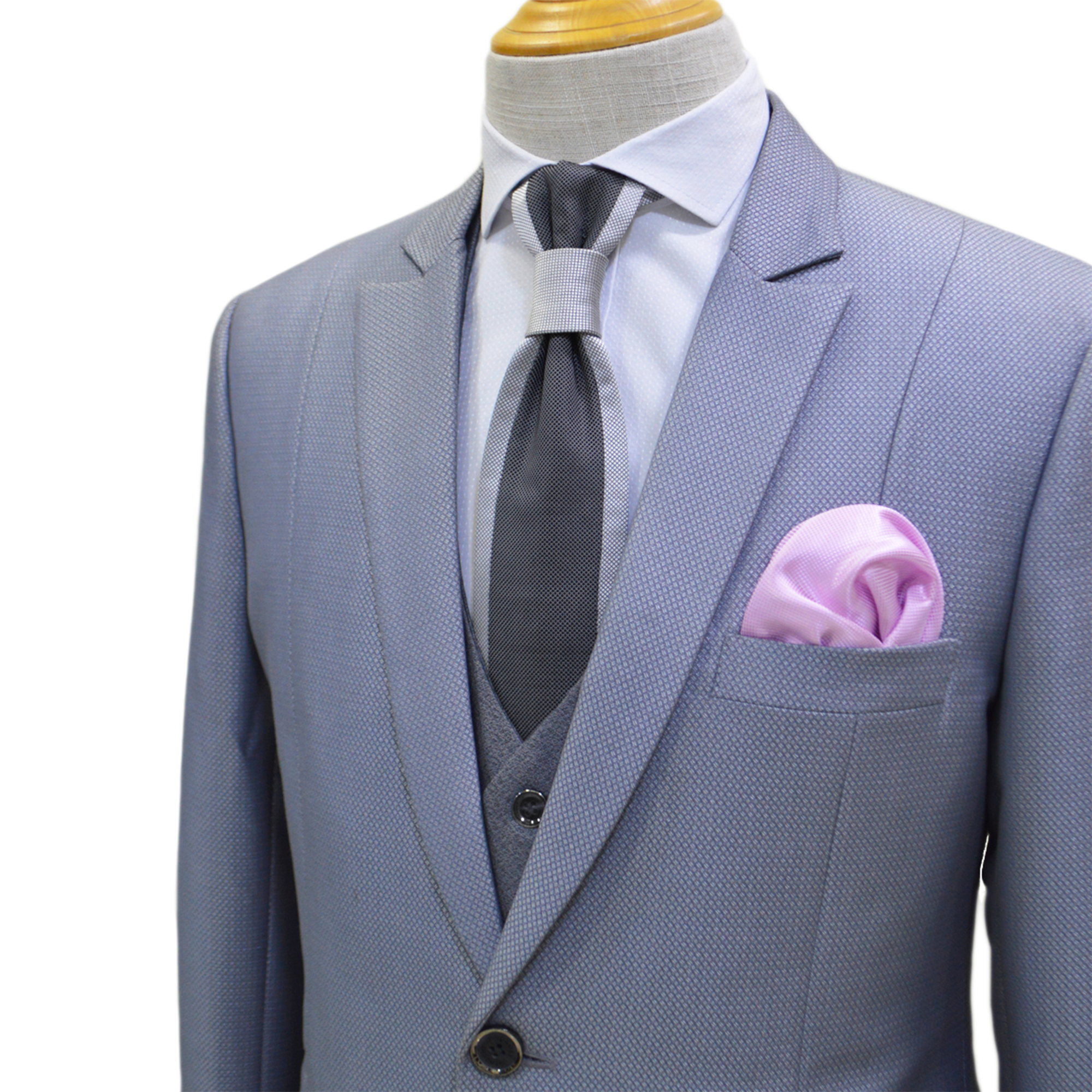 Diamond Gray Tie