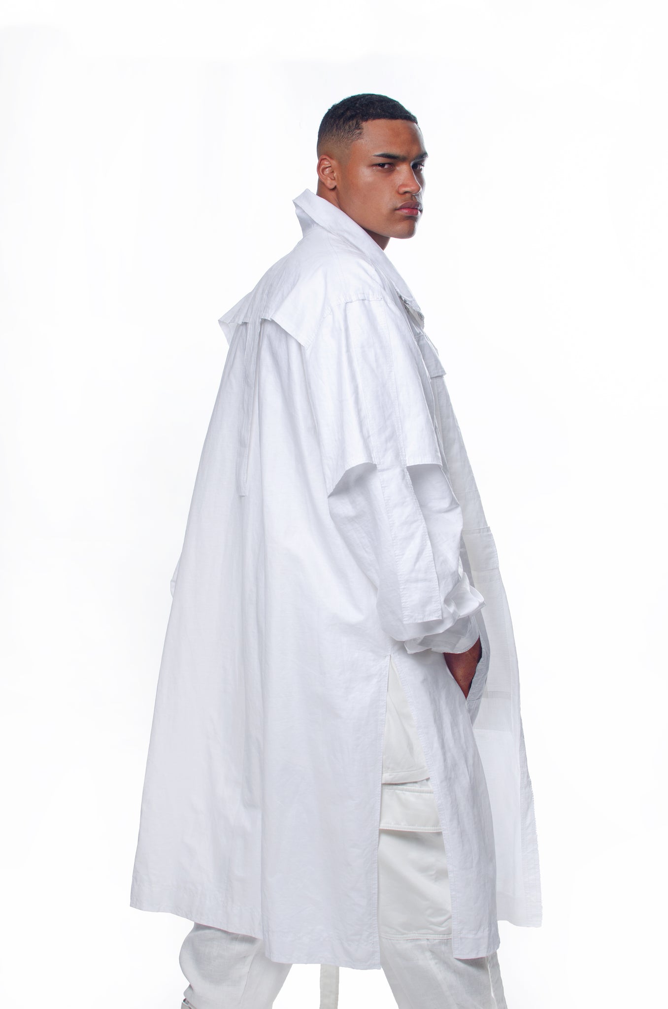 PRE ORDER | Trench Linen Leather
