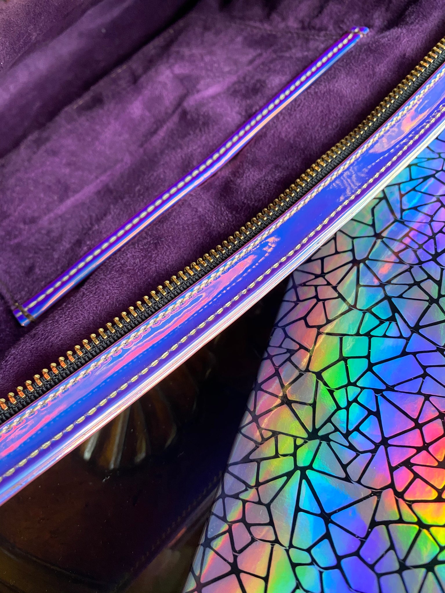 Pilar Mega Clutch/ Laptop Case (Tornasol)