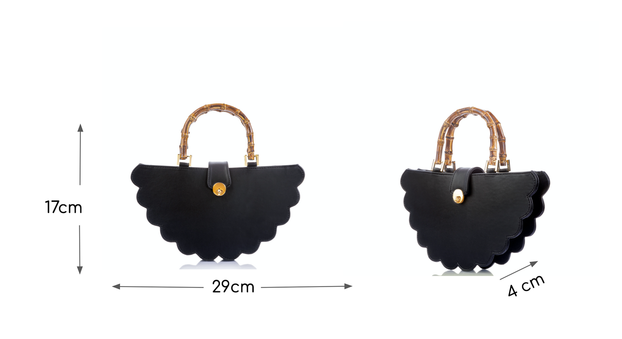 Mini Lottu Handbag / Bamboo Handle