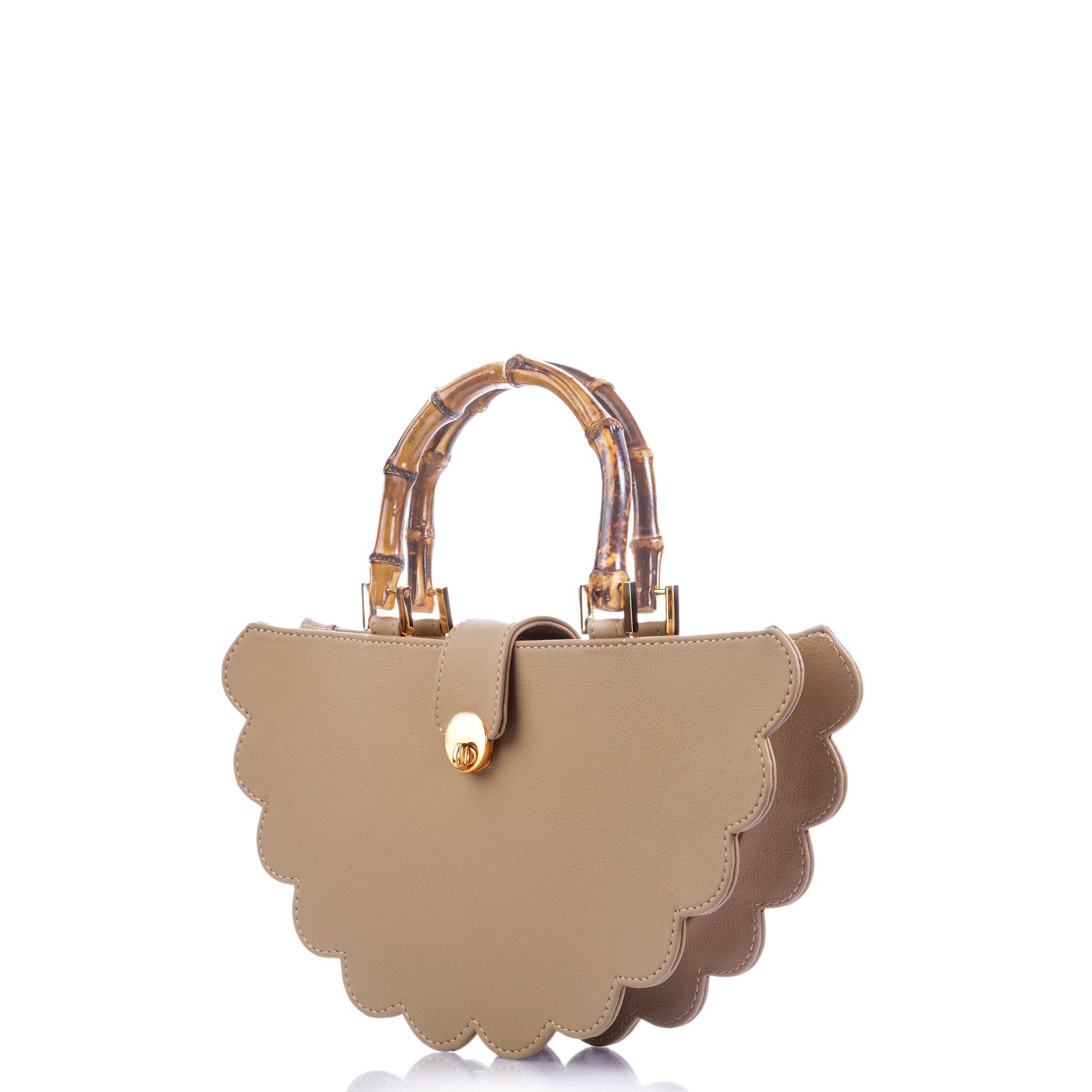 Mini Lottu Handbag / Bamboo Handle