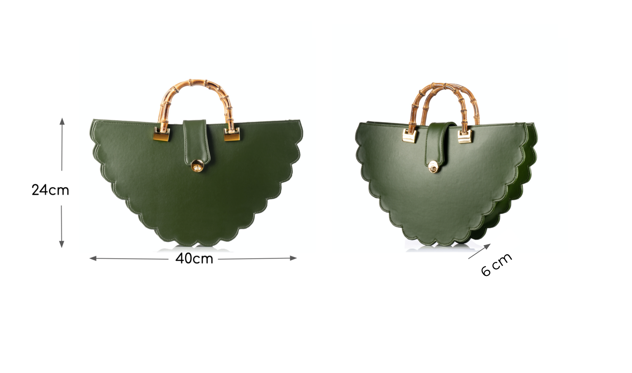 Lottu Handbag / Bamboo Handle