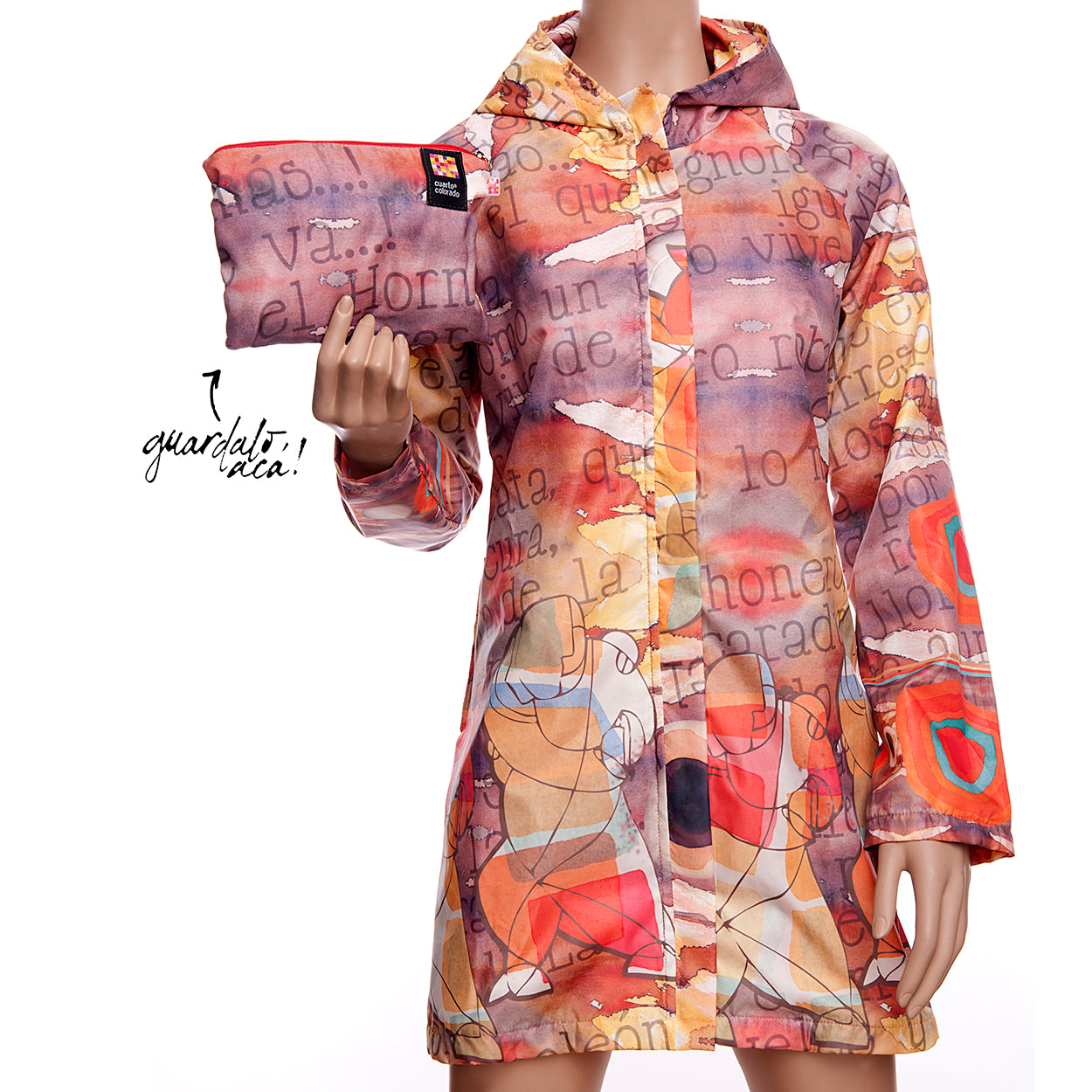 Graphic Pocket Windbreaker
