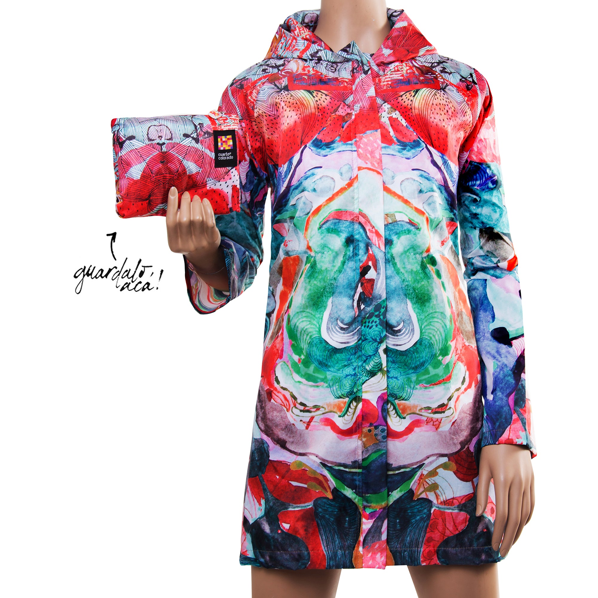 Graphic Pocket Windbreaker