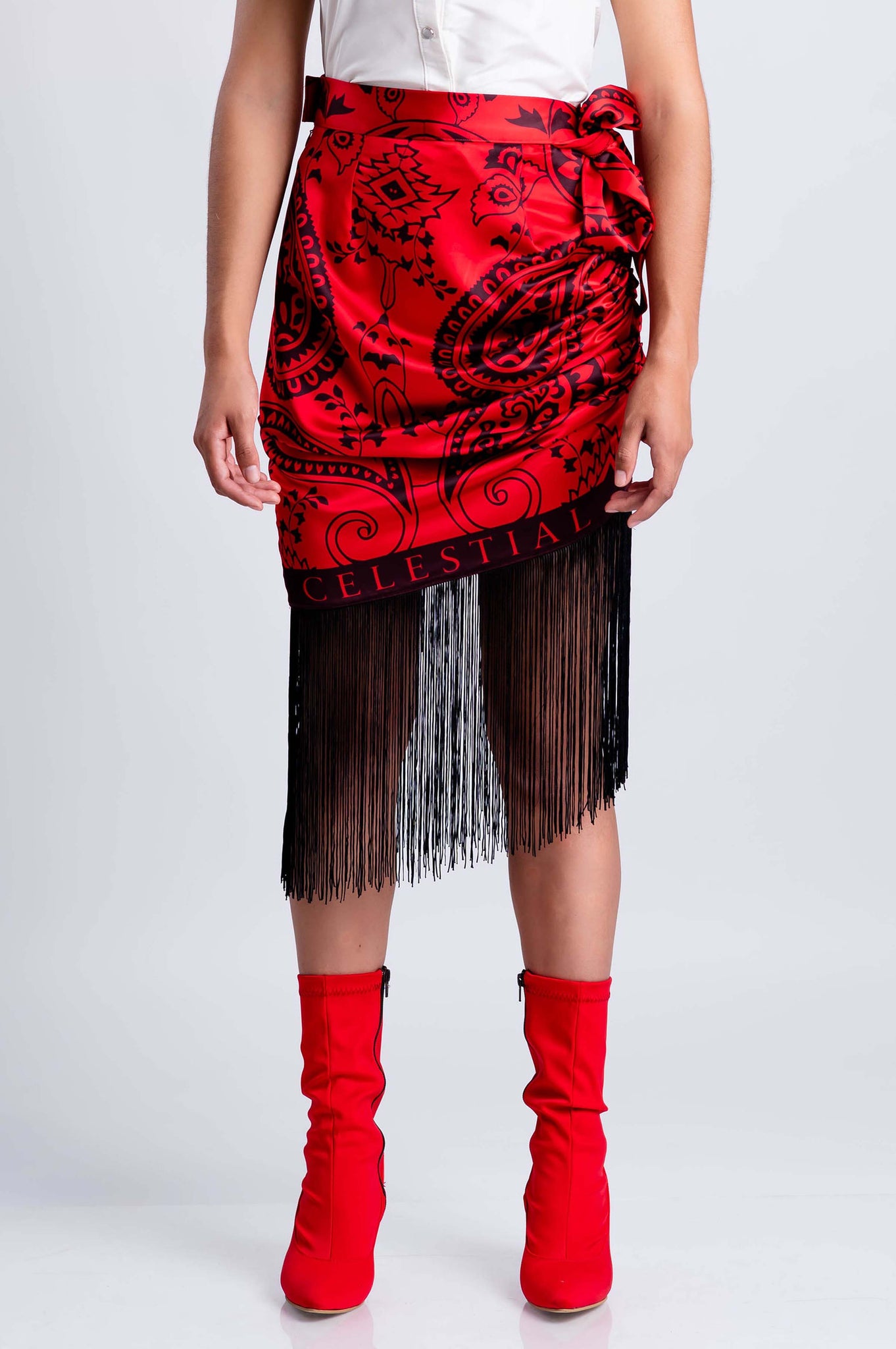 PRE ORDER | Bandana Draped Skirt