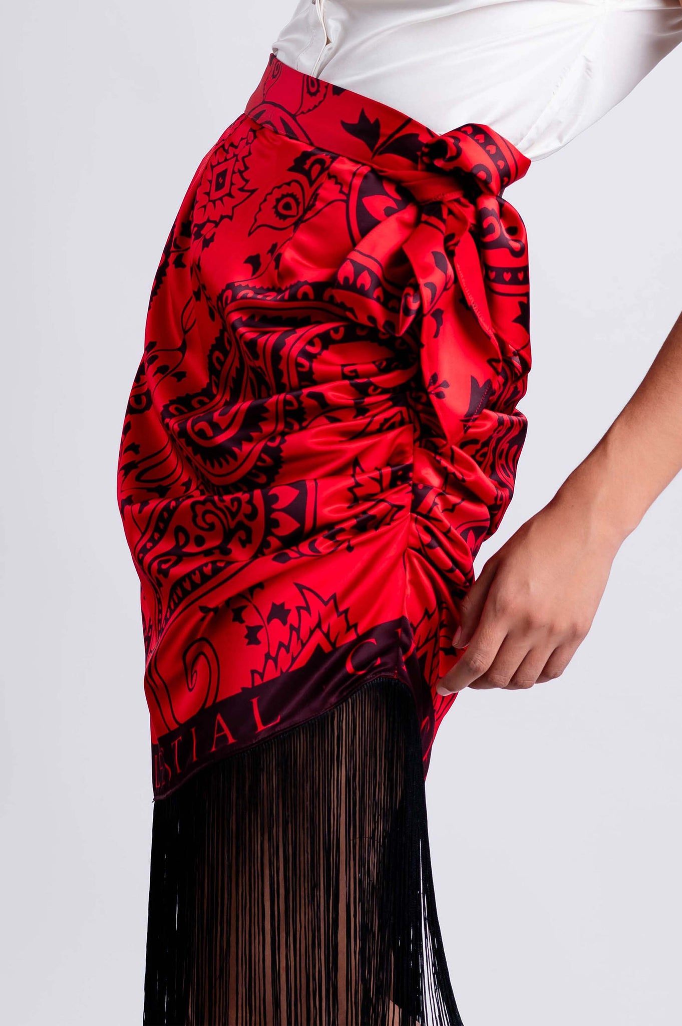 PRE ORDER | Bandana Draped Skirt