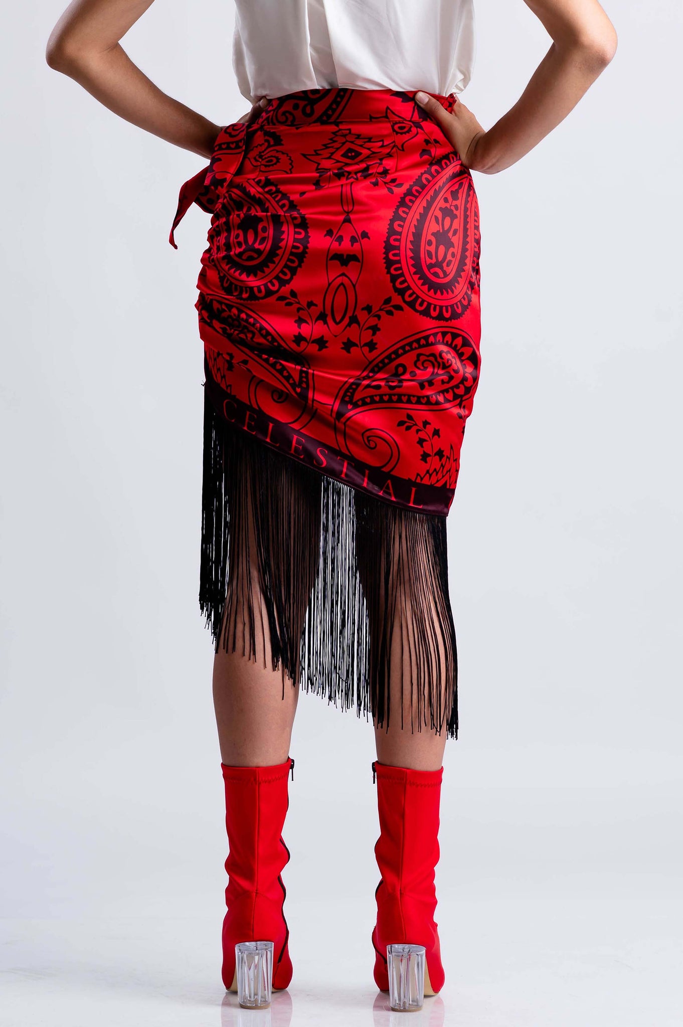 PRE ORDER | Bandana Draped Skirt