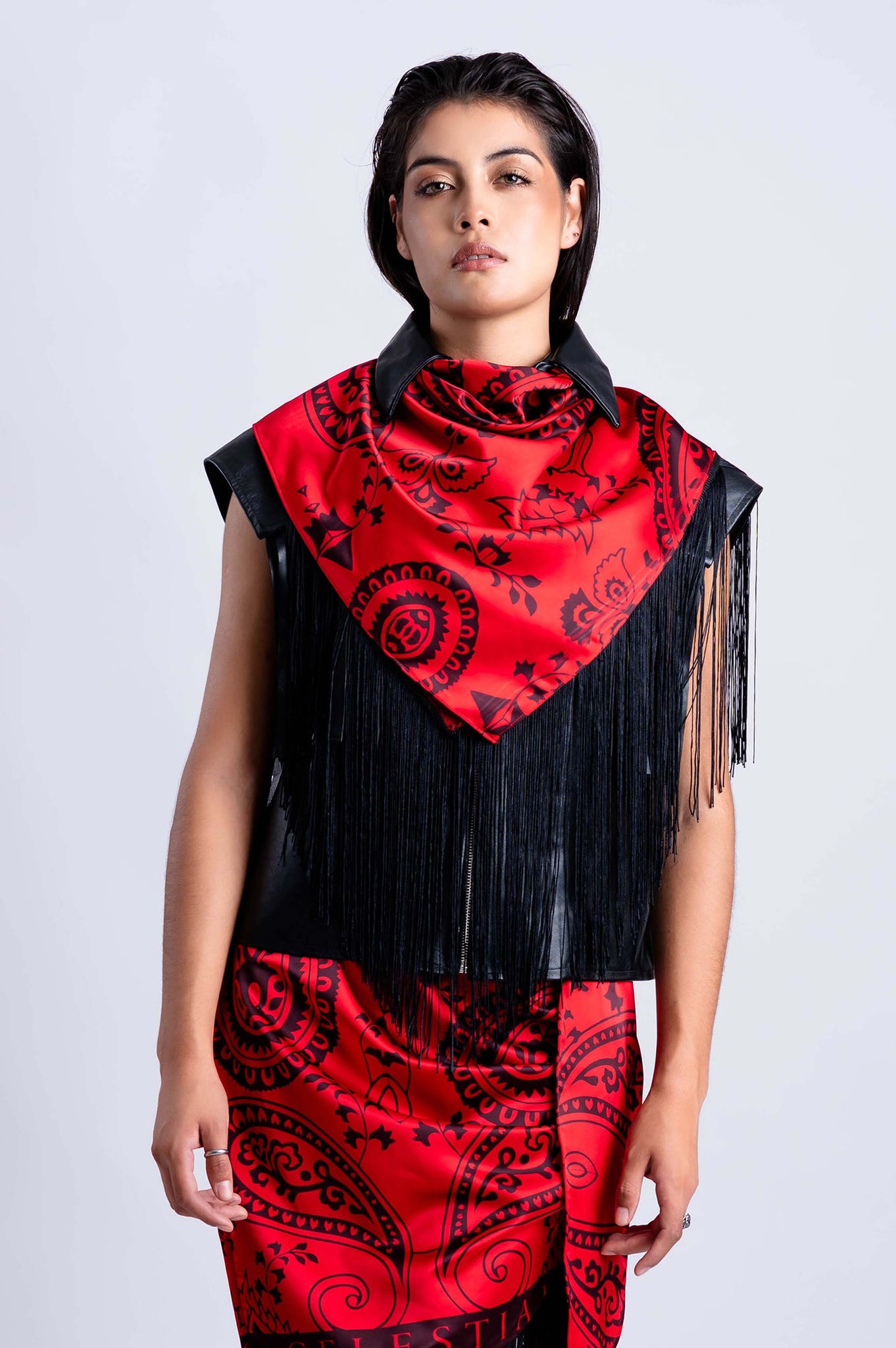 PRE ORDER | Bandana Draped Skirt